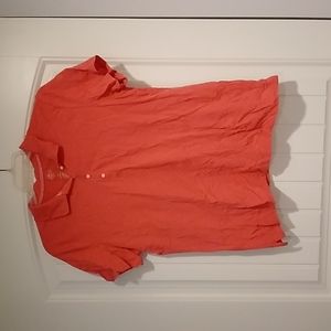 St John's Bay Classic polo coral shirt size XL